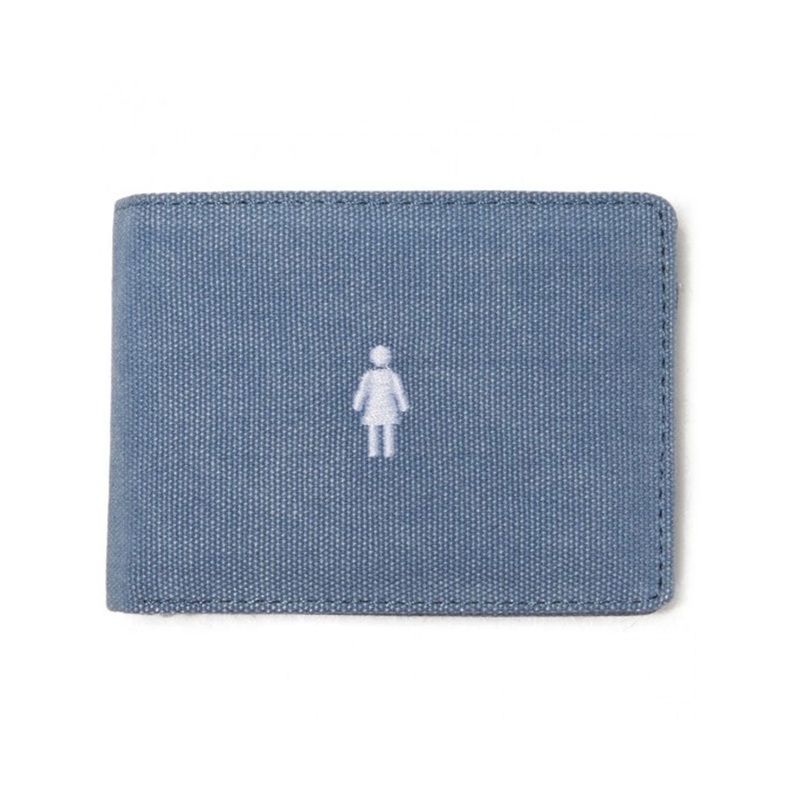 Girl Micro OG Wallet - Denim