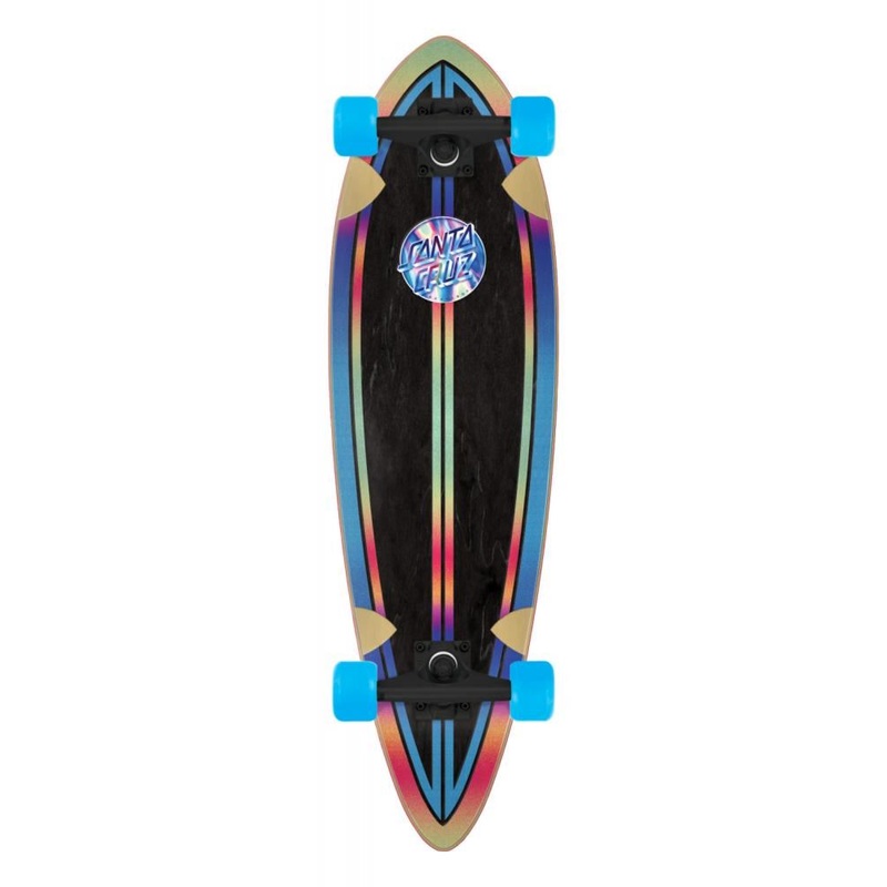 Santa Cruzer Complete Iridescent Dot Pintail - 9.2" x 33.0"