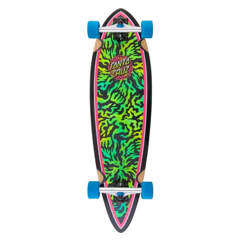 Santa Cruzer Complete Obscure Dot Pintail - 9.2" x 33.0"