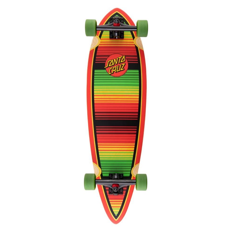 Santa Cruzer Complete Serape Dot Pintail - 9.2" x 33"