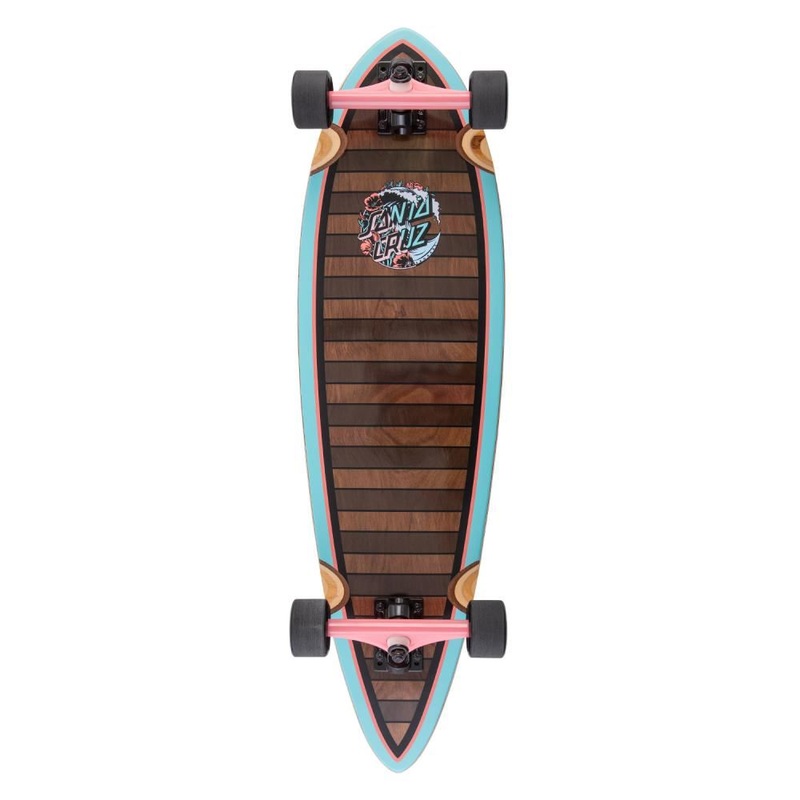 Santa Cruzer Complete Wave Dot Splice Pintail - 9.2" x 33.0"