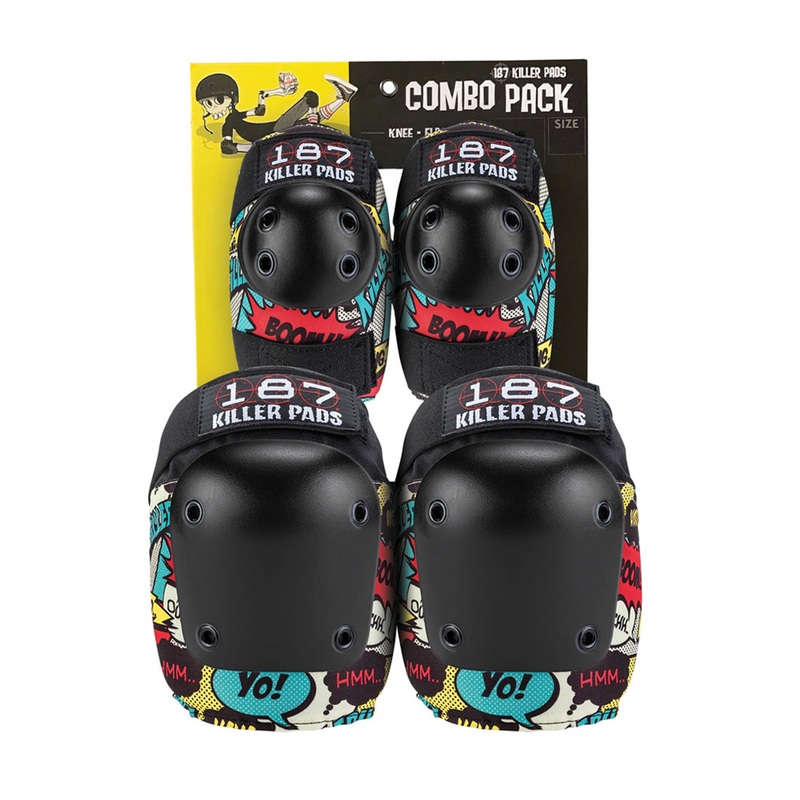 187 Knee/Elbow Combo Pack - Comic