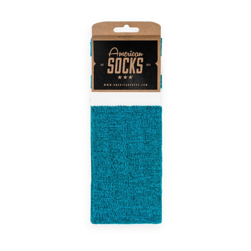 American Socks BTN - Turquoise Noise