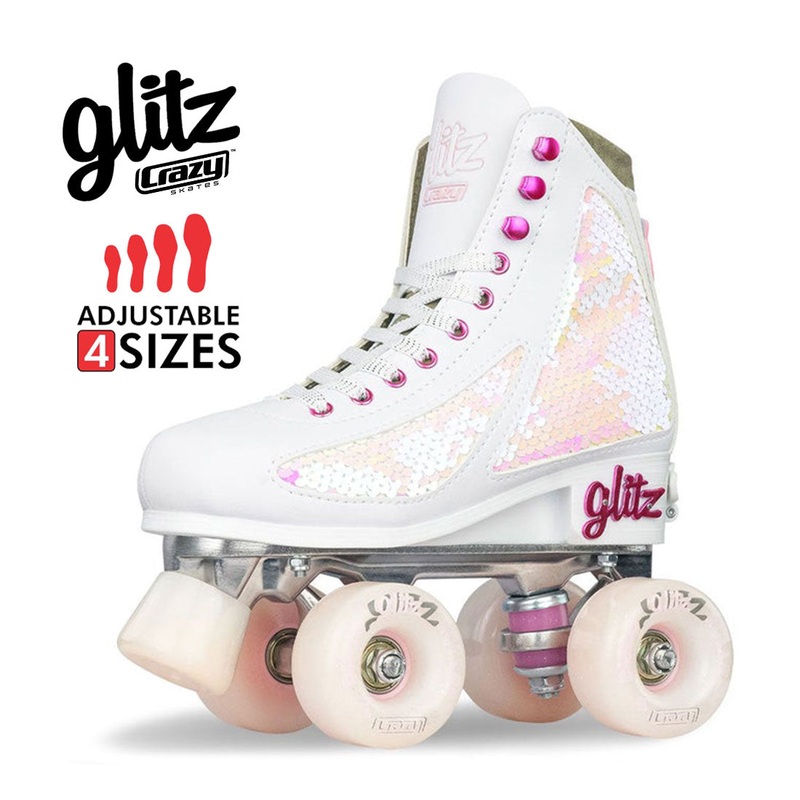 Crazy Disco Glitz Pearl - Kids Adjustable