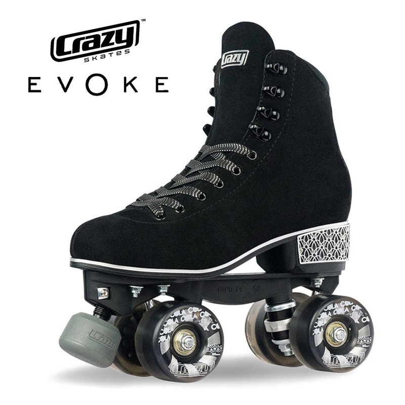 Crazy Evoke Roller - Suede Black