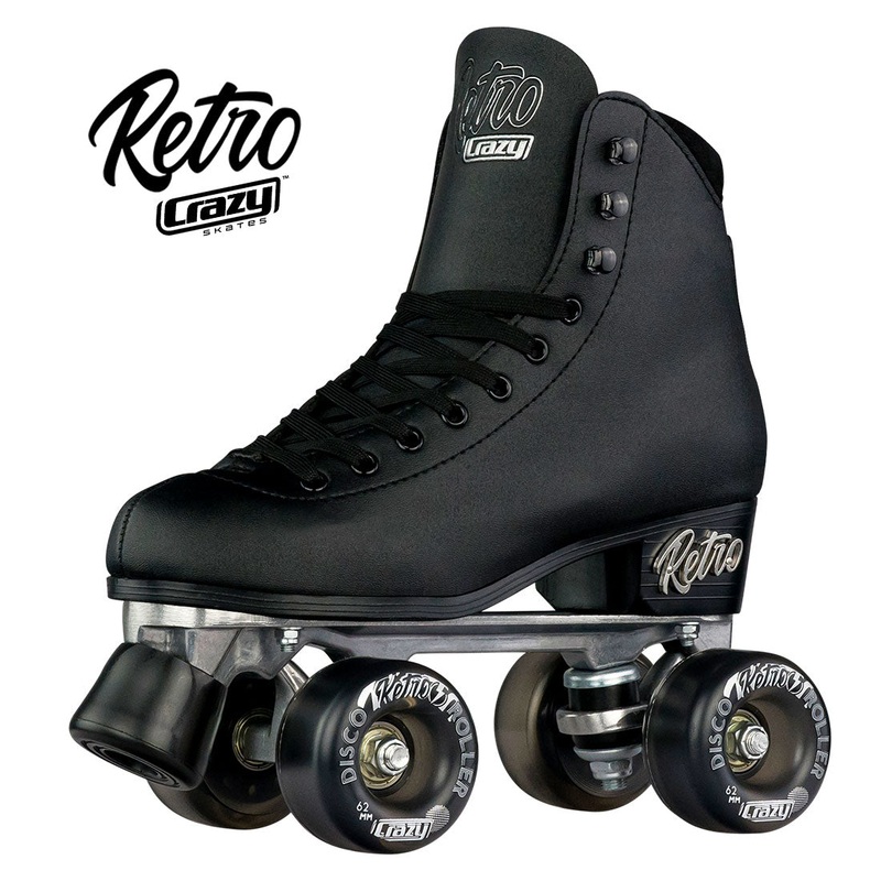 Crazy Retro Roller Black - Adult