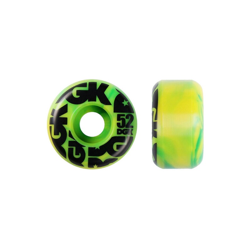 DGK Swirl Formula 52mm 101a 4pk - Green