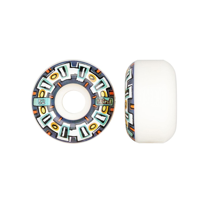 Blind Round Space V2 52mm 99a 4pk - Navy