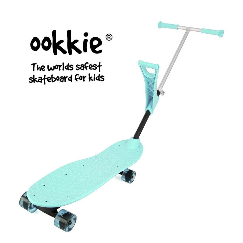 Ookkie Learner Skateboard - Mint