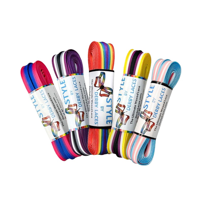 Derby Laces Pride Style 54in Pair