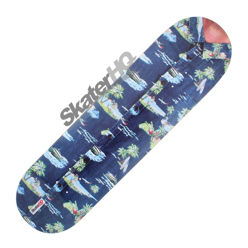 Skater HQ Beach Shirt 7.75 Deck
