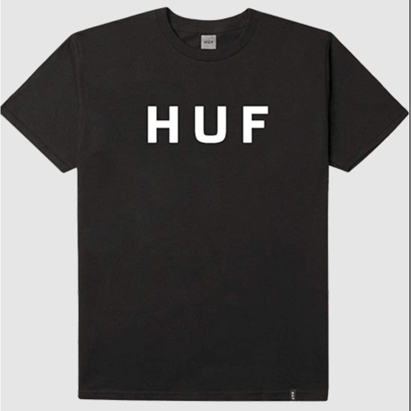 HUF Original Logo T-Shirt Black Large