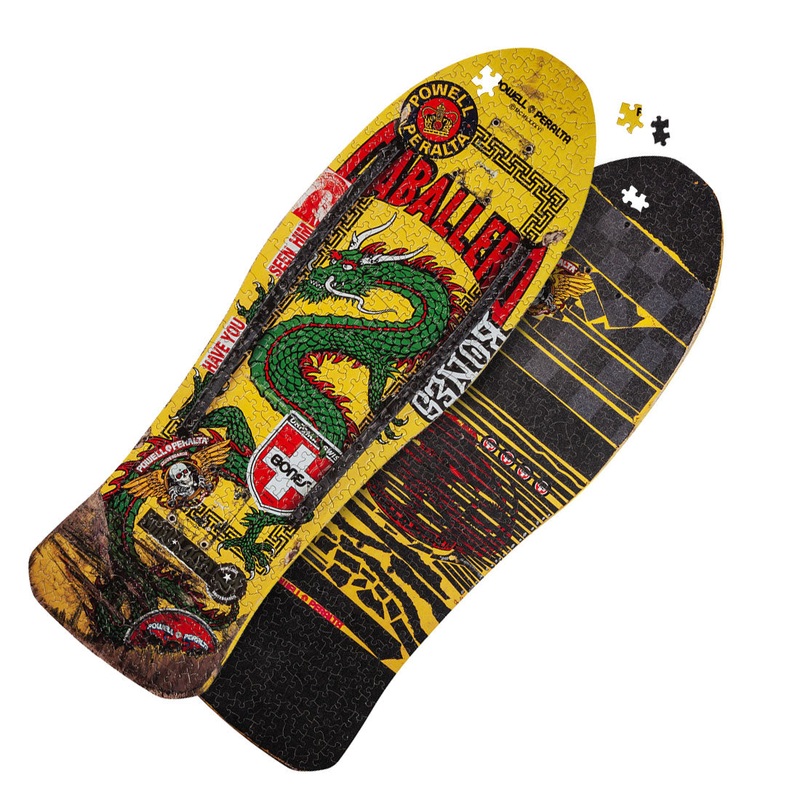 Powell Peralta 500pc Puzzle - Cab Chinese Dragon Yellow
