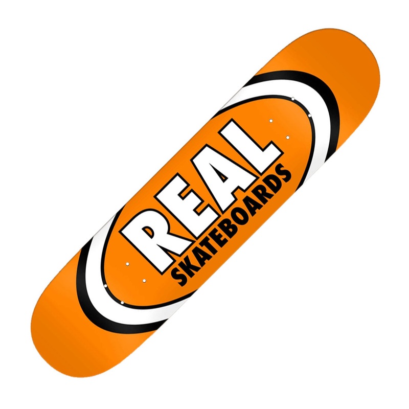 Real Classic Oval 7.5 Deck - Orange