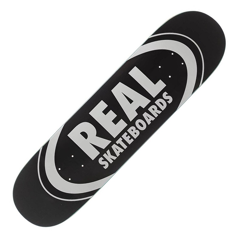 Real Classic Oval 8.25 Deck - Black