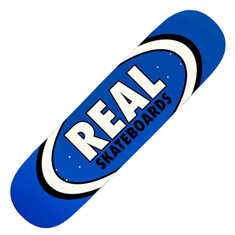 Real Classic Oval 8.5 Deck - Blue