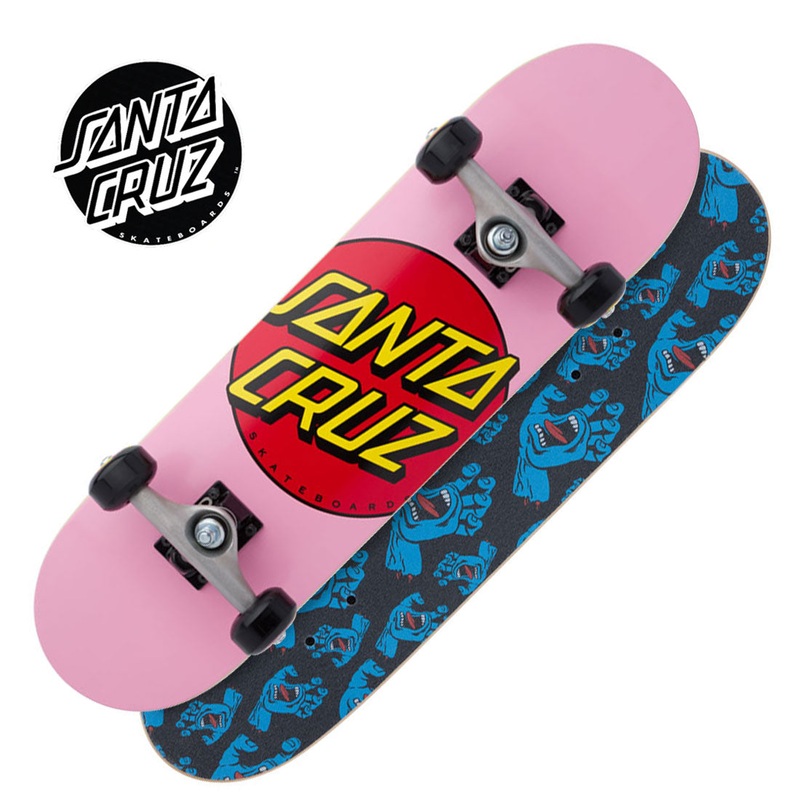 Santa Cruz Classic Dot 7.5 Micro Complete - Pink/Red