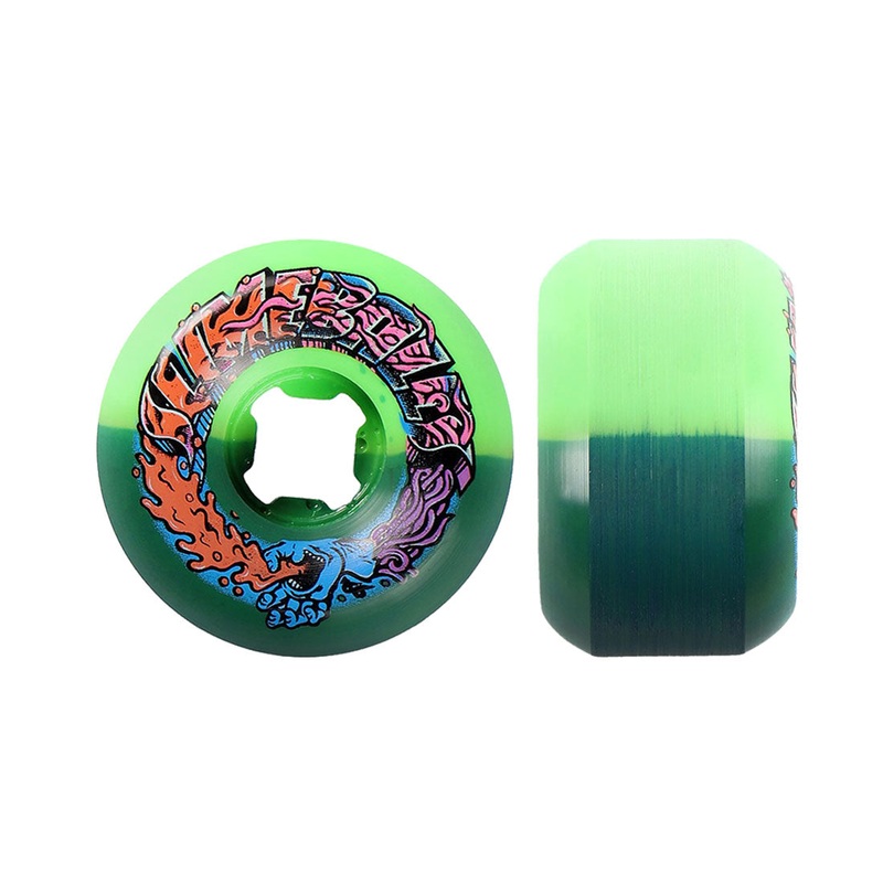 Slime Balls Speed Balls Greetings 56mm 99a - Green
