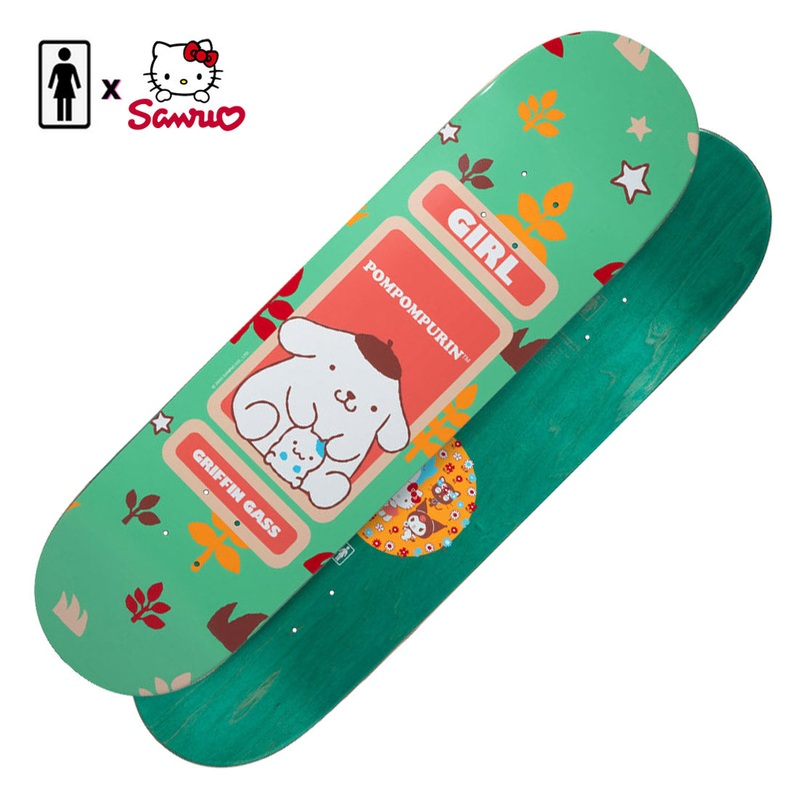 Girl x Sanrio Hello Kitty Friends Gass 8.25 Deck