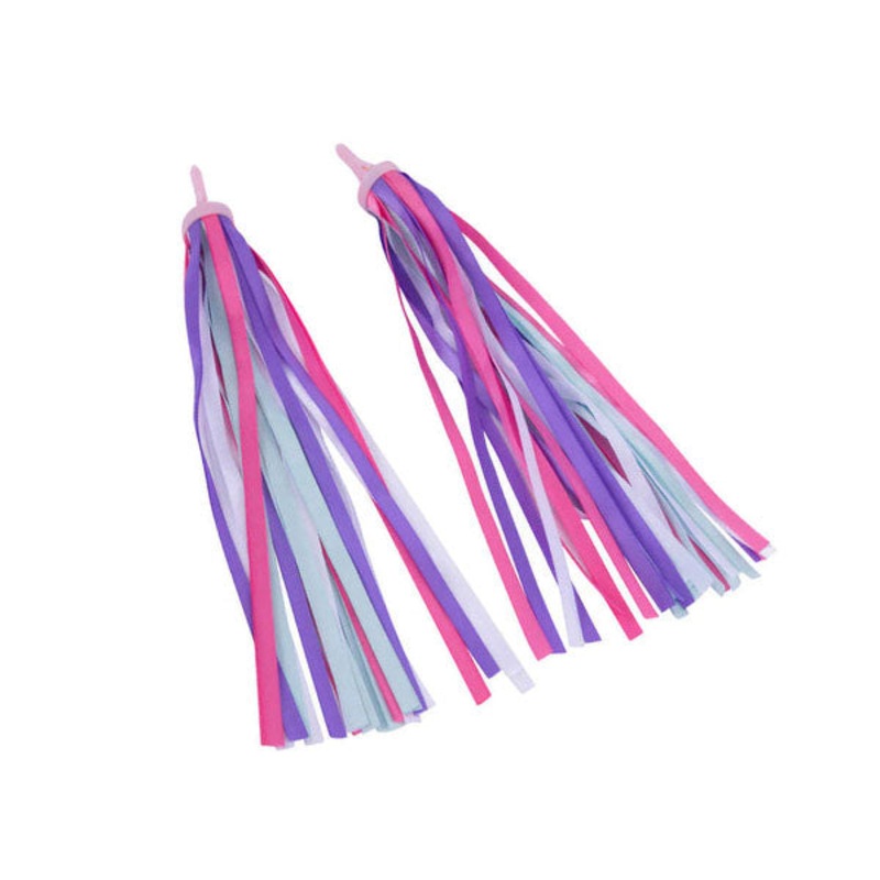 I-Glide Scooter Ribbons - Pink/Purple