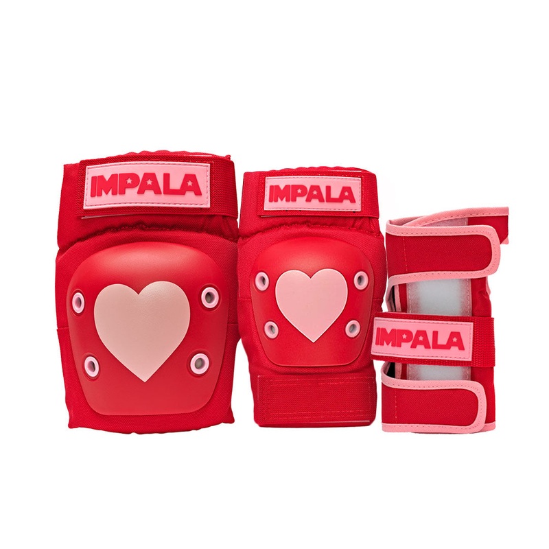 Impala Tri Pack Red Hearts - Junior