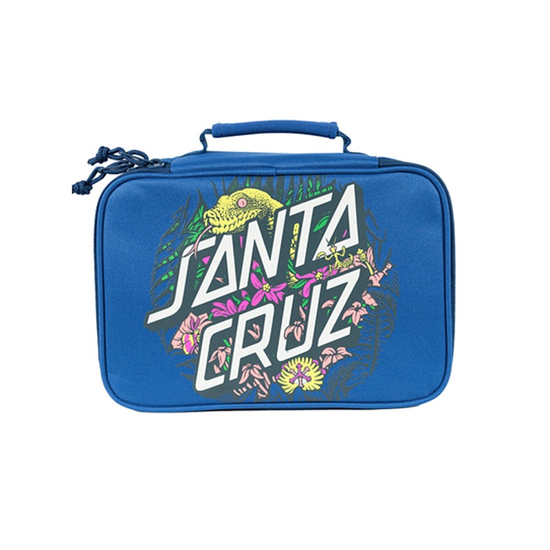 Santa Cruz Asp Flores Dot Lunch Box - Blue
