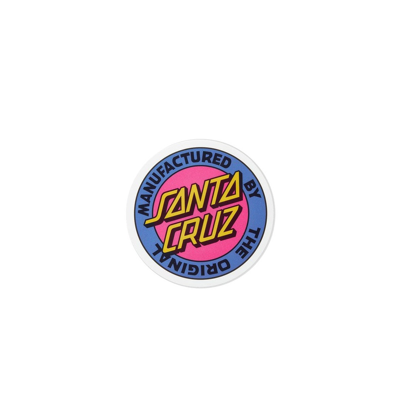 Santa Cruz MFG Retro Dot Sticker - Pink
