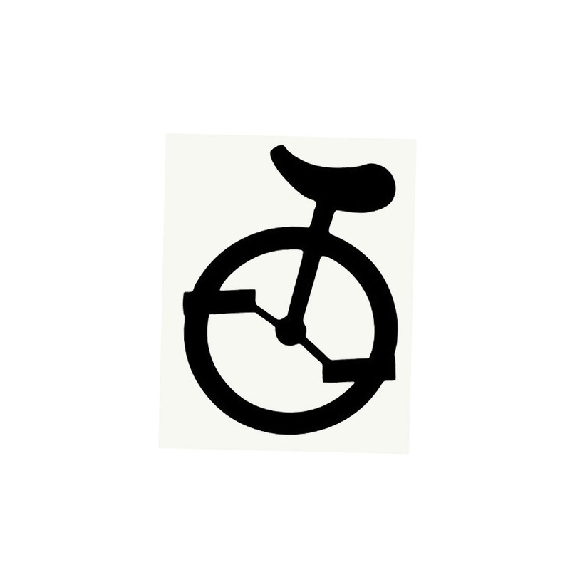UDC Logo 4inch Sticker - Black