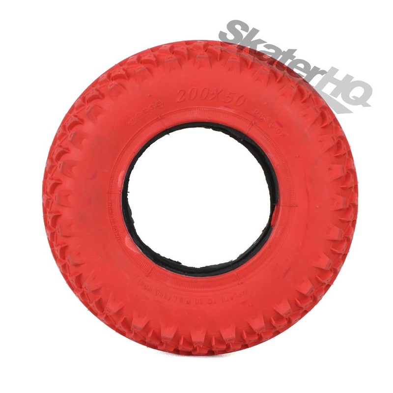 Dirt Tire 200 x 50mm Single - Red