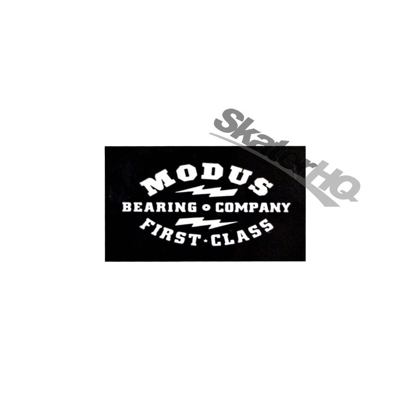 Modus First Class Sticker - Black/White