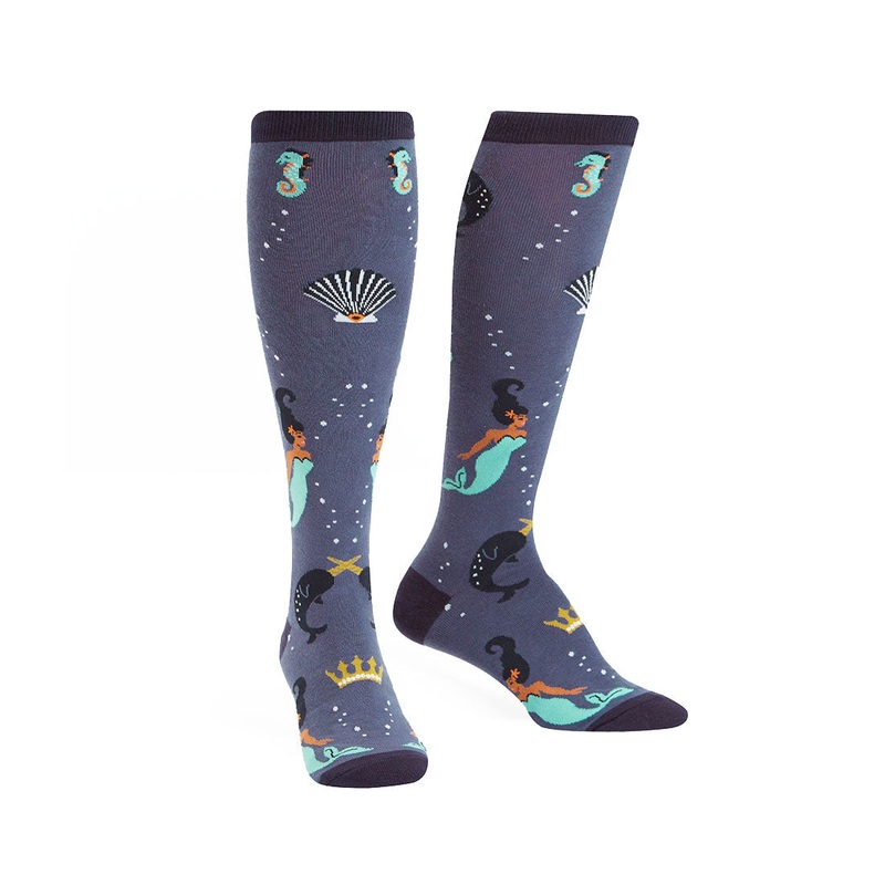 Sock It To Me - Knee High - Deep Sea Queen