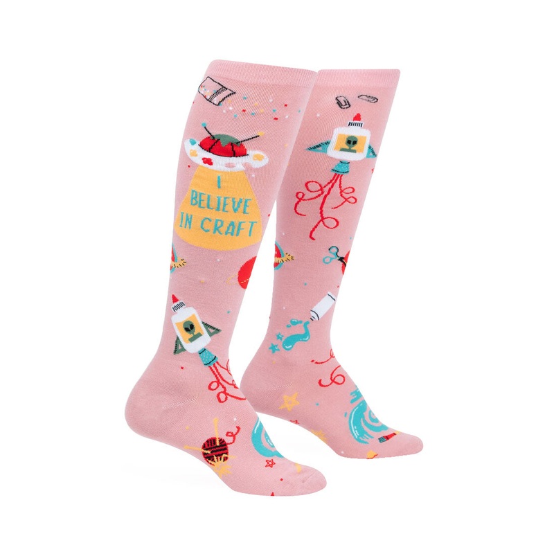 Sock It To Me - Knee High - I Believe In Craft
