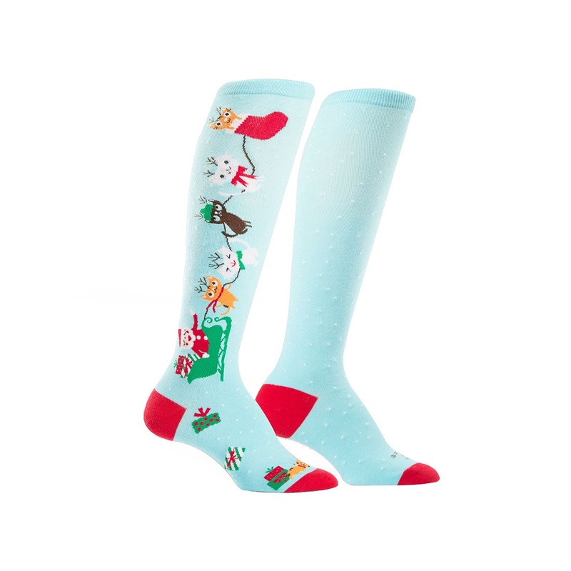 Sock It To Me - Knee High - Jingle Cats