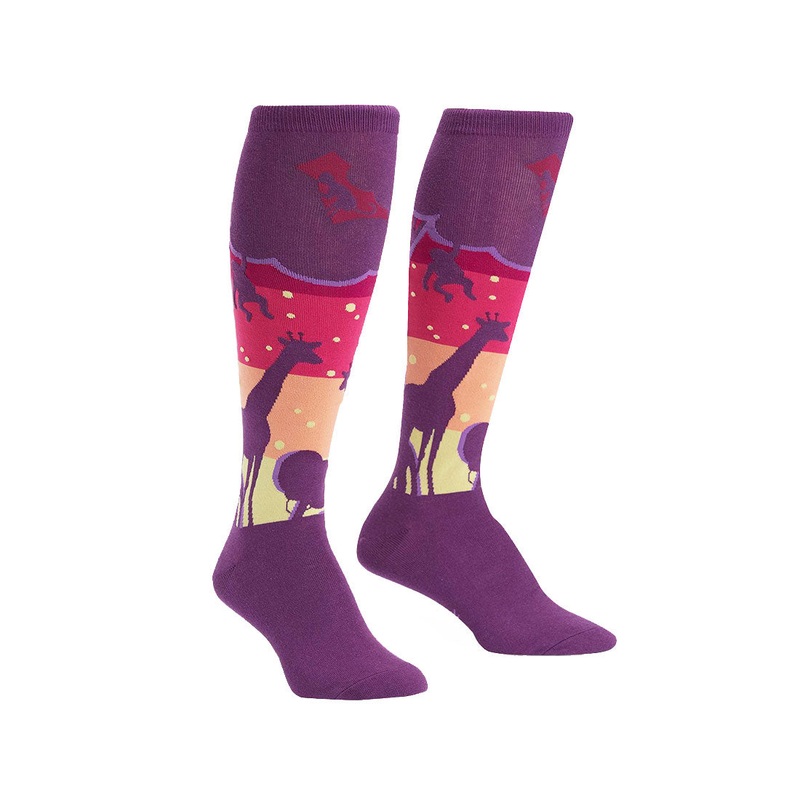 Sock It To Me - Knee High - Sunset Safari
