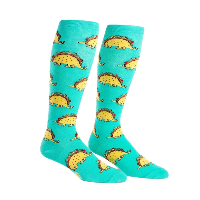 Sock It To Me - Stretch Knee - Tacosaurus