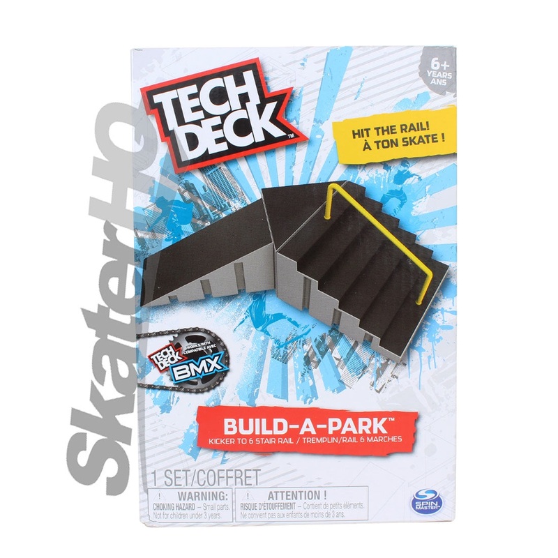 Tech Deck Ramp - Stair Rail Set