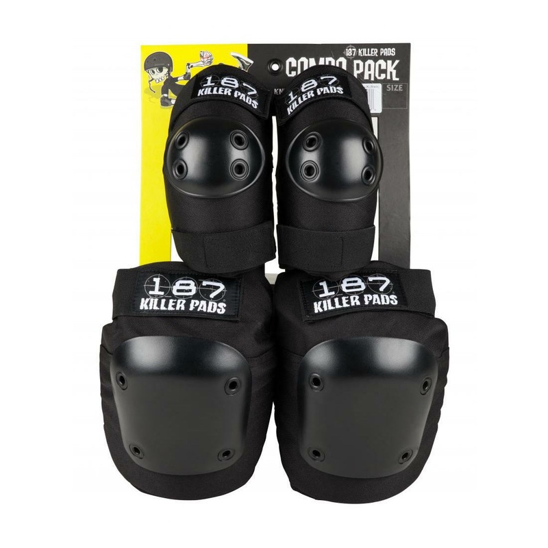 187 Knee/Elbow Combo Pack - Black