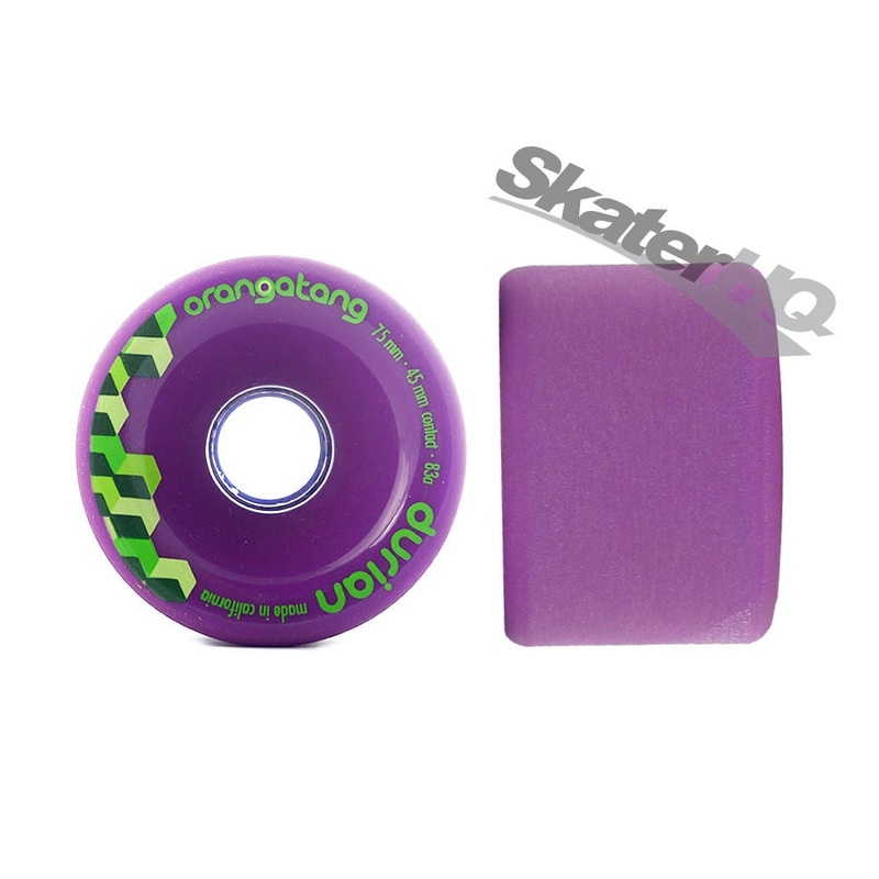 Orangatang Durian Purple 75mm 83a - SET OF 4