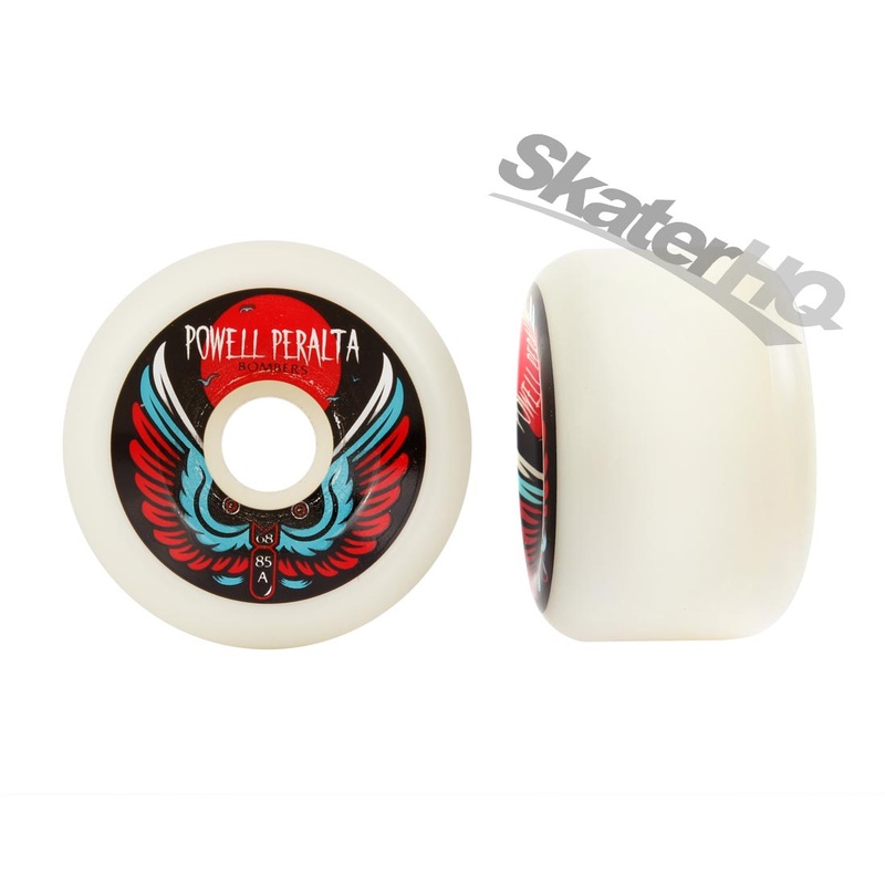 Powell Peralta Bombers III 68mm 85a - White