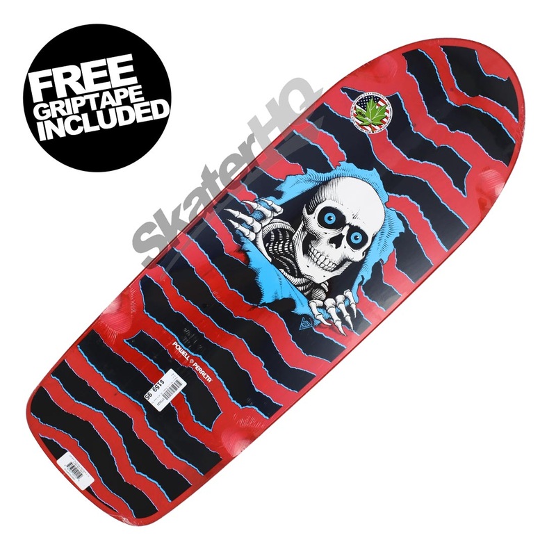 Powell Peralta OG Ripper 2 10.0 Deck - Red