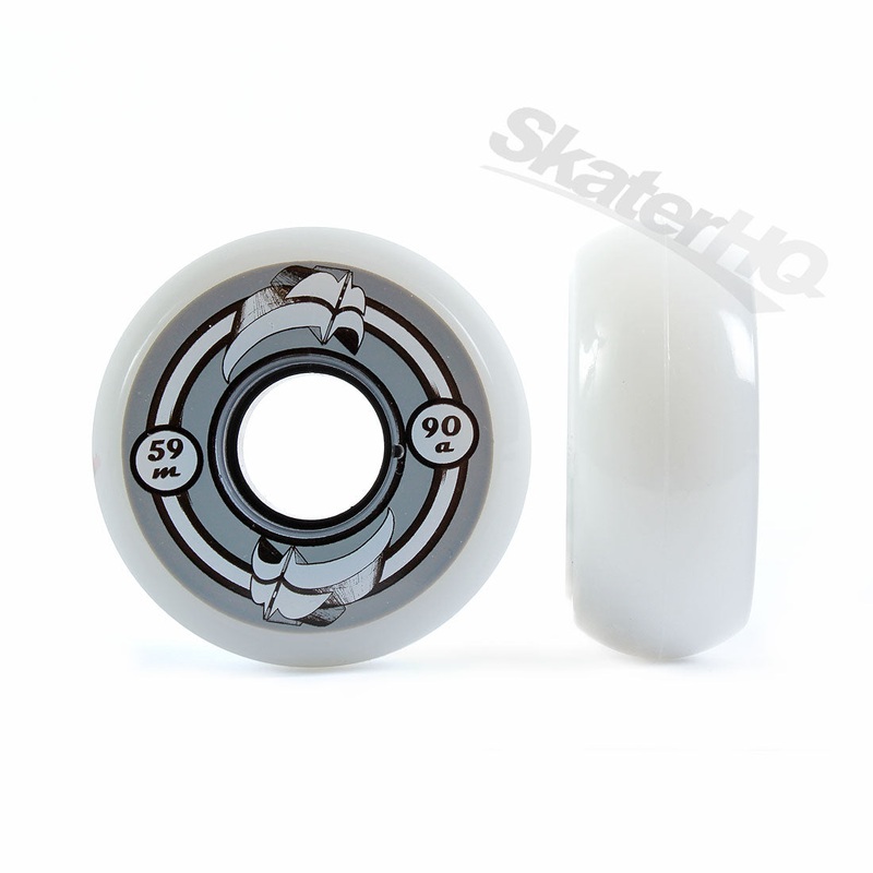 Razors 3D Wheels 59mm/90A 4pk White