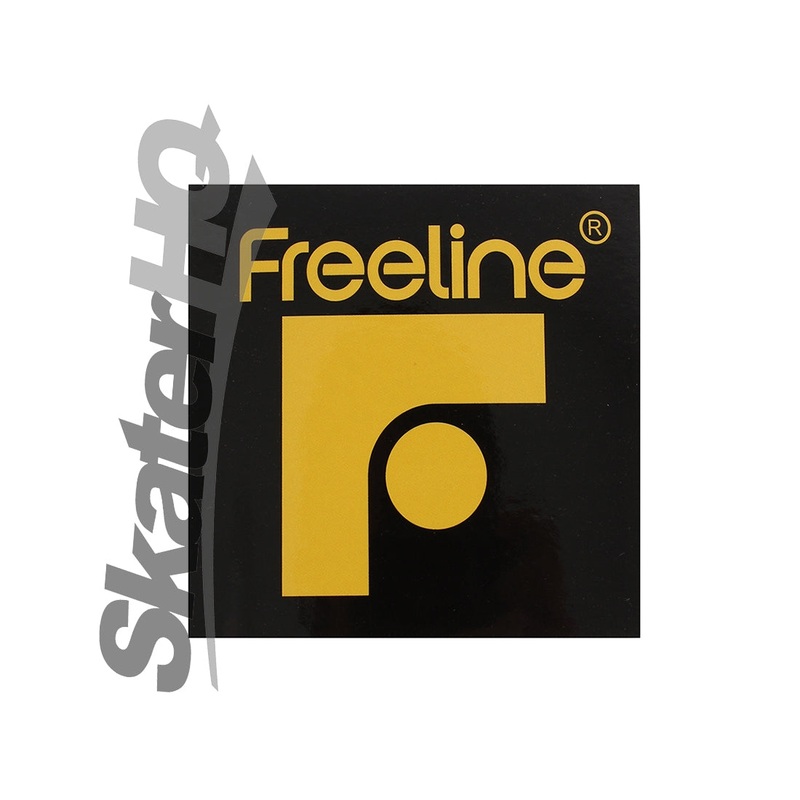 Freeline Logo Sticker - Black/Yellow