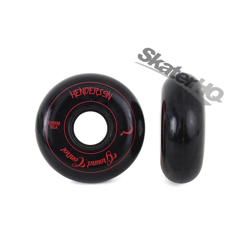 GC Henderson 64mm/90a 4pk - Black