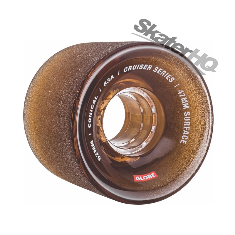 Globe Conical Cruiser 62mm/83a - Clear Coffee
