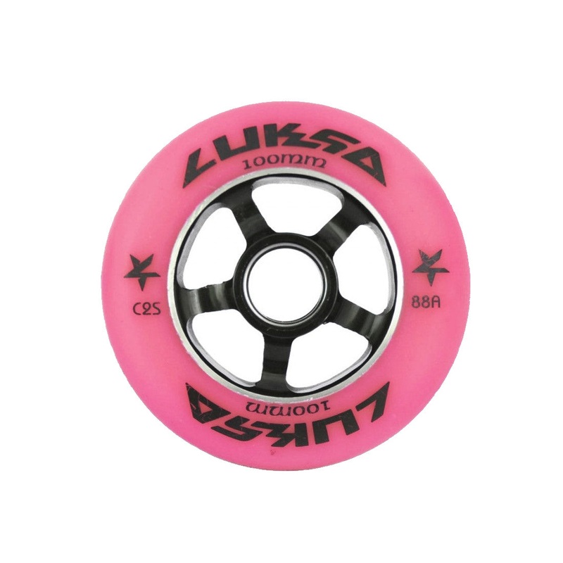 Luksa Lite 5 Spoke 100mm/88A C25 - Pink