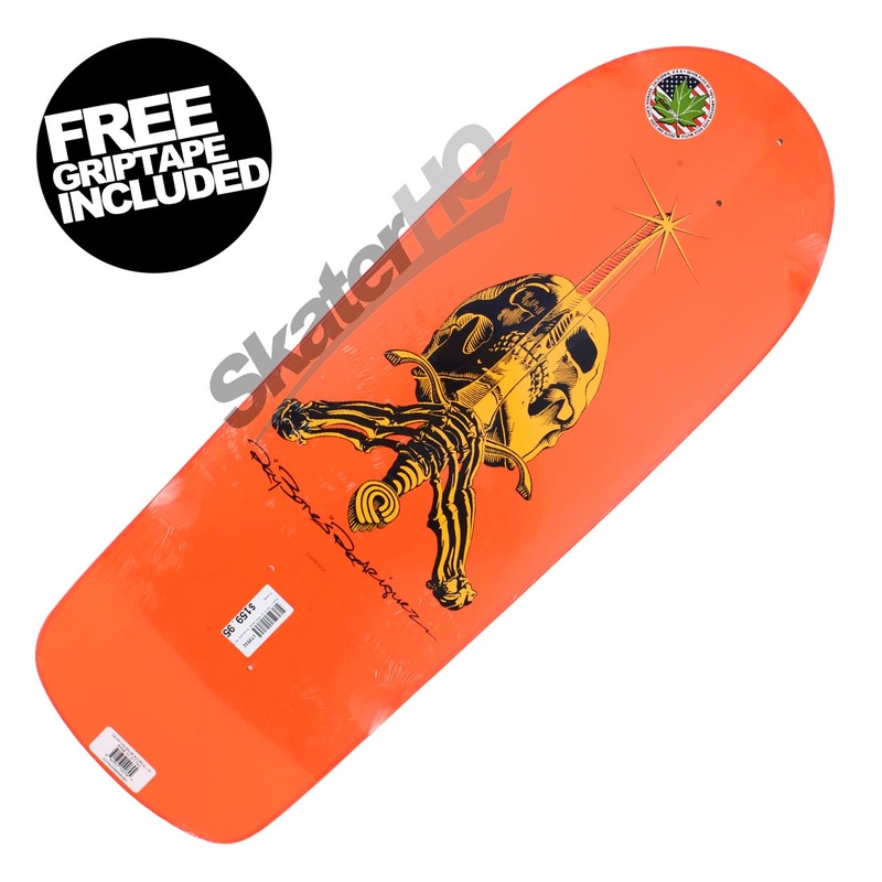 Powell Peralta Rodriguez Snub Nose OG Deck - Orange