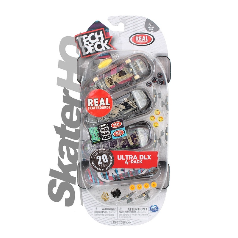 Tech Deck 4pk Ultra DLX - Real