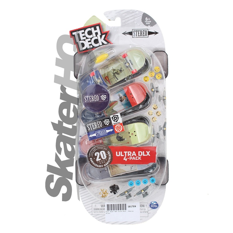 Tech Deck 4pk Ultra DLX - Stereo