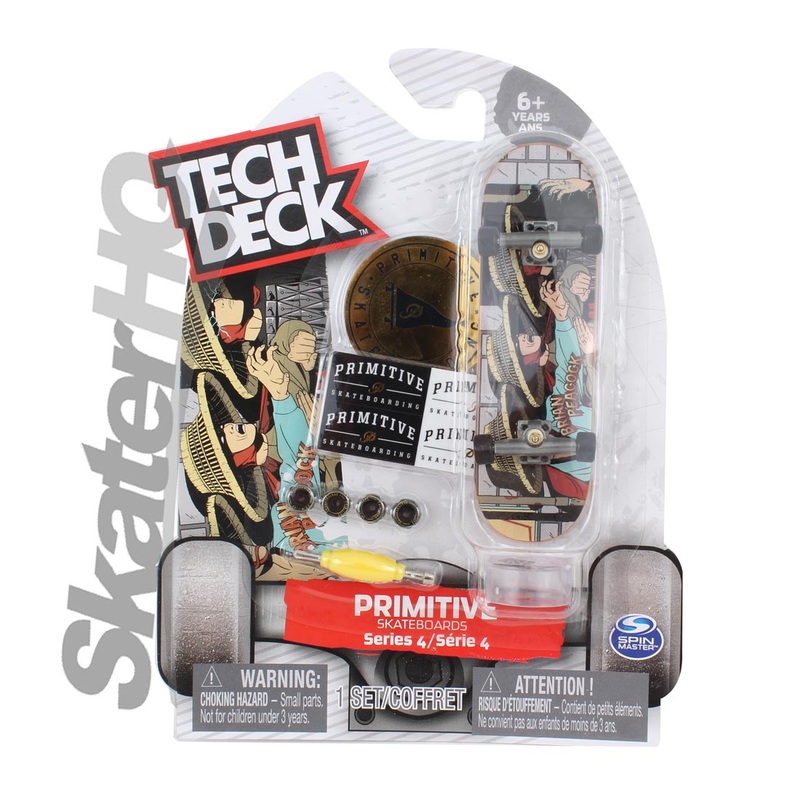 Tech Deck Primitive Peacock Trouble Series 4