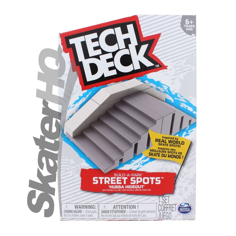 Tech Deck Street Spots Set - Hubba Hideout